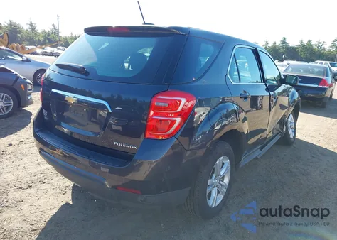 2016 Chevrolet Equinox Ls z USA, uszkodzony, nr VIN 2GNFLEEK8G6329014